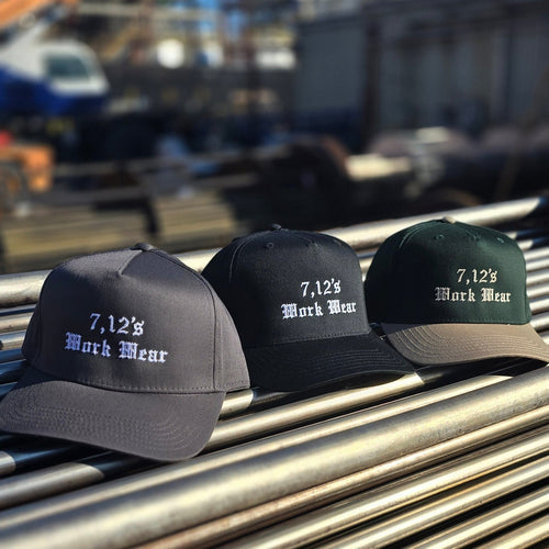 7, 12's Old English Text Classic Snap Back