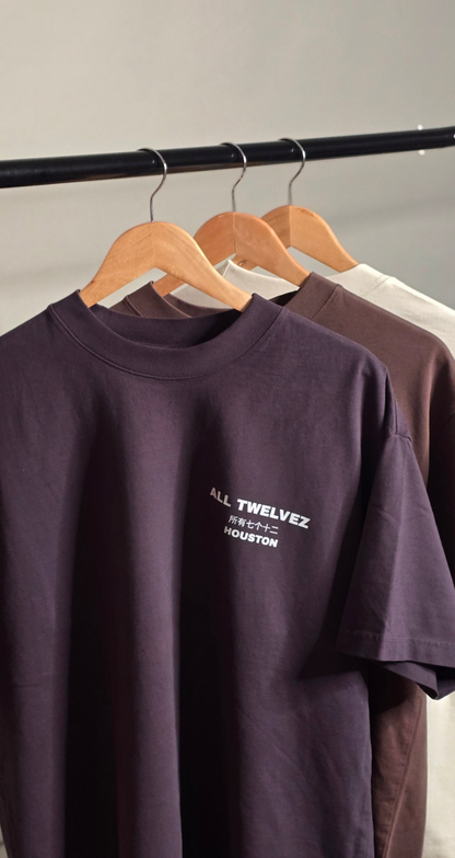 ALL TWELVEZ  LUX. TEE