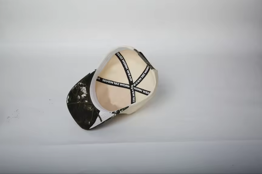 Cream & Camo Seven12z Snapback
